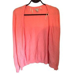 ❤️ pink knit cardigan sweater H&M brand